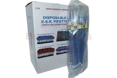 Disposable E.S.R. Pipette 100 Pcs.